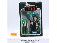 Han Solo Big Head 65 Back-B Star Wars 1983 Kenner Action Figure NEW MOSC SEALED