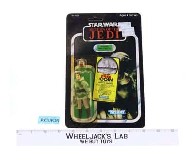 Princess Leia Combat Poncho 77 Back-A Star Wars ROTJ 1983 Kenner Figure NEW MOSC