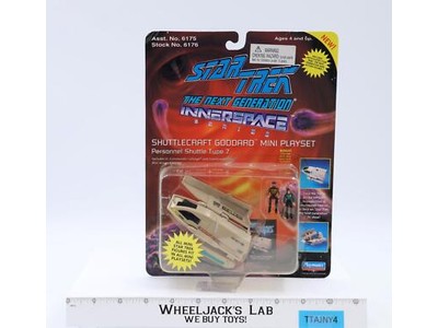 Shuttlecraft Goddard Mini Playset Star Trek Next Gen 1995 Playmates NEW SEALED