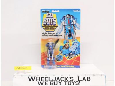 Night Ranger Friendly Robot Motorcycle Gobots 1984 Tonka Action Figure NEW MOSC
