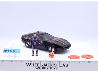 Raven W/Calhoun Burns 100% Complete 1986 MASK M.A.S.K. Kenner Action Figure