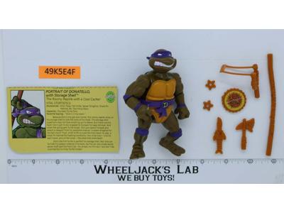 Storage Shell Don 100% Complete Teenage Mutant Ninja Turtles 1991 Playmates
