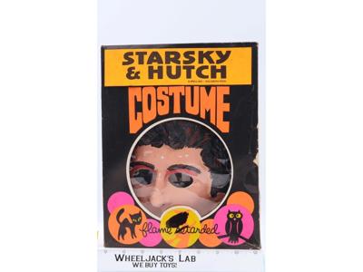Starsky & Hutch COSTUME Mask Sz Large 12-14 yr #2125 1970's Spelling New