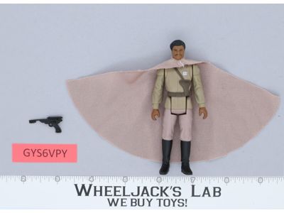 General Lando Calrissian 100% Complete Star Wars 1985 Kenner Figure No Repro