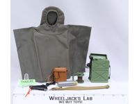 Command Post Poncho Set Complete G.I. Joe 1964 Hasbro Vintage 12" Accessories
