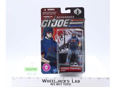 Cobra Trooper Infantry GI Joe Renegades 2011 Hasbro Figure NEW MOSC SEALED