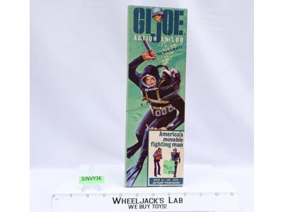 Action Sailor Complete Navy Painted Brown Head 12" GI Joe 1964 Hasbro Figure