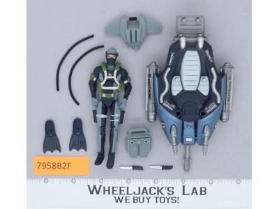 Wet-Suit v11 W/ Dragonfish G.I. Joe Rise of Cobra 2009 Hasbro Action Figure