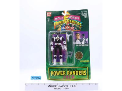 Zack Mighty Morphin Power Rangers 1994 Bandai NEW MOSC Vintage w/ Tattoo