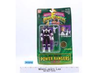 Zack Mighty Morphin Power Rangers 1994 Bandai NEW MOSC Vintage w/ Tattoo