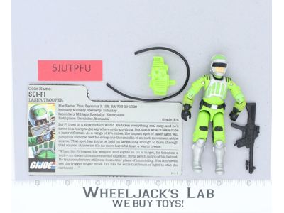 Sci-Fi V1 100% Complete G.I. Joe 1986 Hasbro Vintage Action Figure