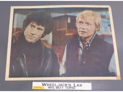 Starsky & Hutch Poster 17" X 23" 1970's Original Paul Micheal David Soul