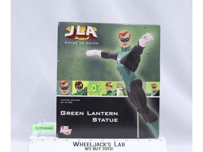 Green Lantern JLA Cover to Cover DC Direct 9.875" Porcelain Statue 0559/2100