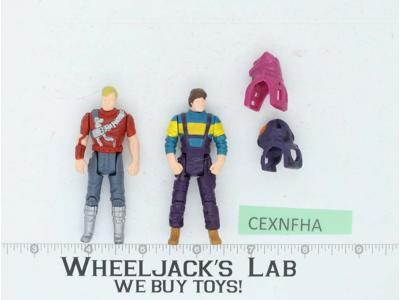 Jaques LaFleur & Matt Trakker 100% Complete 1986 M.A.S.K. MASK Kenner Vintage