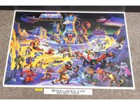 He-Man Large Poster 32 x 23 Masters of the Universe MOTU 1986 Eternia