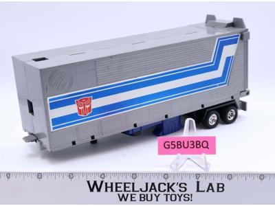 Optimus Prime RT TRAILER ONLY BLUE Vintage 1985 G1 Transformers Action Figure