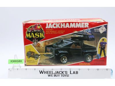 Jackhammer W/ Cliff Dagger 100% Complete MASK 1985 Kenner Action Figure Vehicle