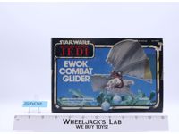 Ewok Combat Glider Complete W/Box Star Wars 1984 Kenner Action Figure Vehicle