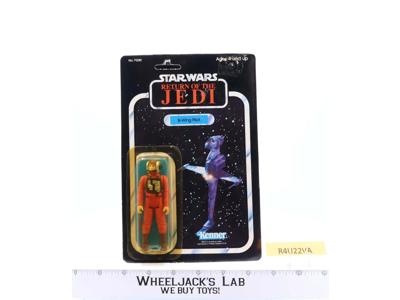 B-Wing Pilot 77 Back-A Star Wars ROTJ 1983 Kenner Action Figure NEW MOSC SEALED