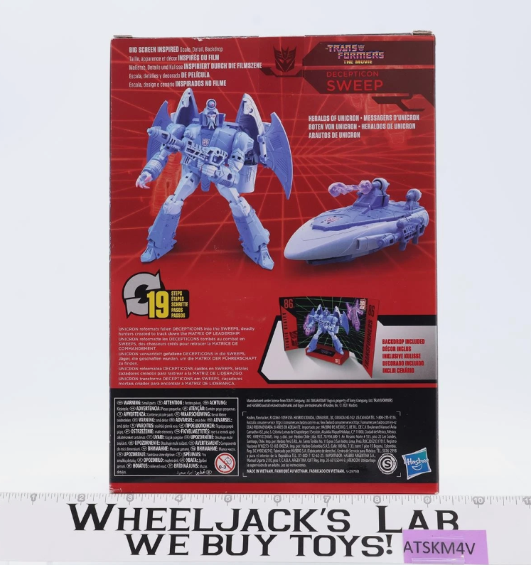 Sweep 86-10 Transformers Studio Series 2020 Hasbro Action Figure NEW SEALED