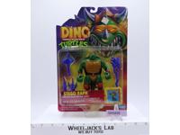 Stego Raph Dino Teenage Mutant Ninja Turtles TMNT 1997 Playmates NEW MOSC