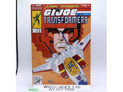 Starscream #5 GI Joe & the Transformers SDCC 2011 Hasbro NEW MISB SEALED