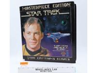 Captain Kirk Star Trek Masterpiece Edition 1997 Playmates Action Figure W/Book