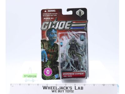 Zombie Viper Cobra Trooper G.I. Joe 30th Anniversary 2011 Hasbro NEW MOSC SEALED