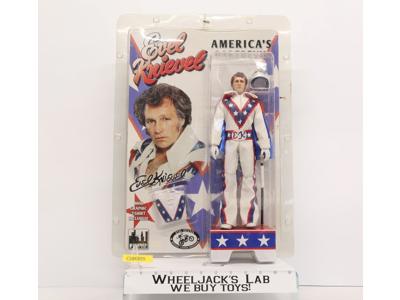 Evel Knievel White Jumpsuit America's Daredevil 2012 Figures Toy Company 12" NEW