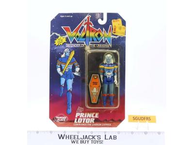 Prince Lotor MOSC NEW Voltron 1984 WEP Panosh Place Vintage Action Figure