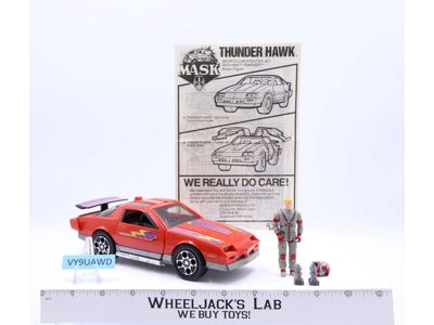 Thunderhawk W/Matt Trakker 100% Complete 1986 MASK M.A.S.K. Kenner Action Figure