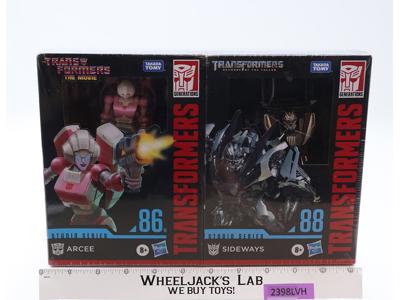 Arcee 86 & Sideways 88 Transformers Studio Series 2021 Hasbro 2-Pack NEW SEALED