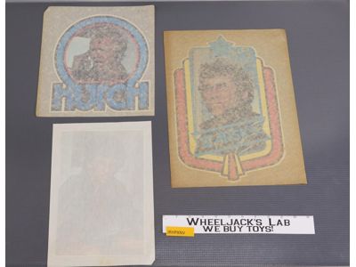 Starsky & Hutch Lot of 3 Iron On Transfer Sheets Michael Glaser David Soul