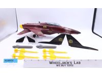 Python Conquest X-30 Jet 100% Complete GI Joe 1989 Hasbro Action Figure Vehicle