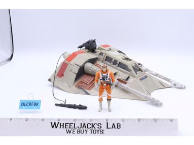 Snowspeeder W/ Luke Complete Star Wars POTF 1996 Kenner Action Figure Vehicle