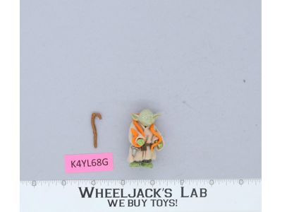 Yoda W/Orange Snake 100% Complete Star Wars ESB 1980 Vintage Kenner NO REPRO