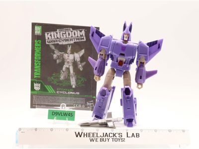 Cyclonus 100% Complete Transformers Kingdom War For Cybertron 2020 Hasbro Figure