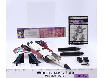 Ramjet 100% Complete 1985 Vintage Hasbro G1 Transformers Action Figure Canada