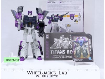 Octone 100% Complete Transformers Titans Return 2016 Hasbro Action Figure