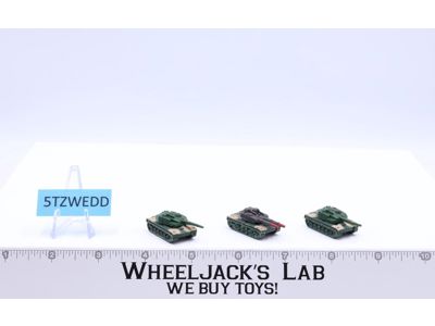 Battle Tanks Mega Force 1989 Kenner Action Figure Vehicles