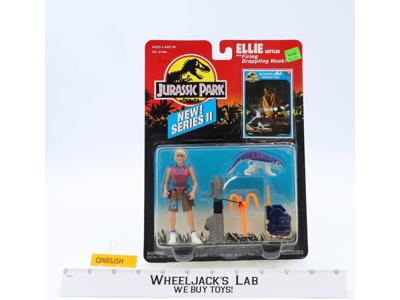 Ellie Sattler Jurassic Park Series II 1993 Kenner Action Figure NEW MOSC SEALED