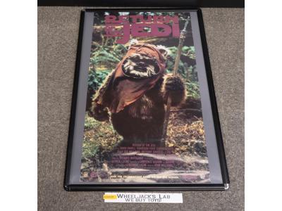 Return of the Jedi Ewok Poster 20" X 35" 1997 Vintage Pizza Hut Double Sided
