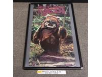 Return of the Jedi Ewok Poster 20" X 35" 1997 Vintage Pizza Hut Double Sided