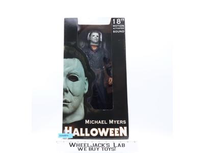 Michael Meyers Halloween 2004 NECA 18" Motion Activated Action Figure NEW SEALED