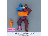 Two Bad ROUND BACK 100% Complete He-Man Masters of the Universe MOTU 1985 Mattel