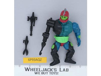 Trap Jaw 100% Complete Masters of the Universe He-Man MOTU 1983 Mattel Figure