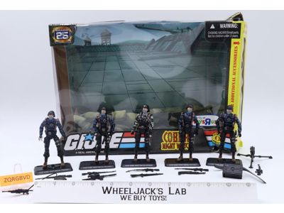 Cobra Night Watch GI Joe 25th Anniv. TRU Exclusive 2007 Hasbro Action Figure Set