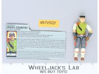 Cross Country V1 100% Complete G.I. Joe 1986 Hasbro Vintage Action Figure