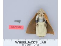 Squid Head 100% Complete BROWN CAPE Star Wars ROTJ 1983 Kenner NO REPRO