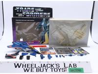 Thundercracker COMPLETE W/BOX & INSERT G1 Transformers UNUSED STICKERS NM